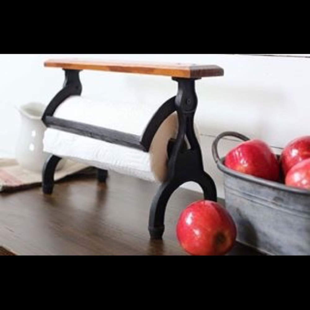 Cast Iron Paper Towel Holder